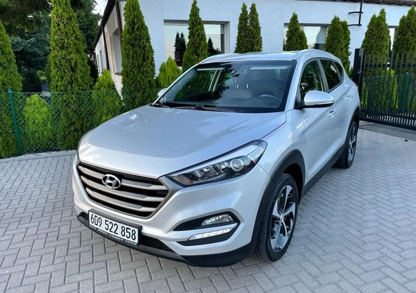 Hyundai Tucson cena 69900 przebieg: 77000, rok produkcji 2016 z Jarocin małe 254